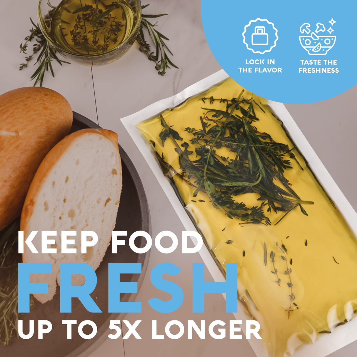 Avid Armor – Chamber Machine Pouches, Pre-Cut Chamber Vacuum Sealer Bags, Heavy Duty Seal Pouch, BPA-Free Chamber Sealer, Vacuum Chamber Pouches (250, 8x10) Avid Armor