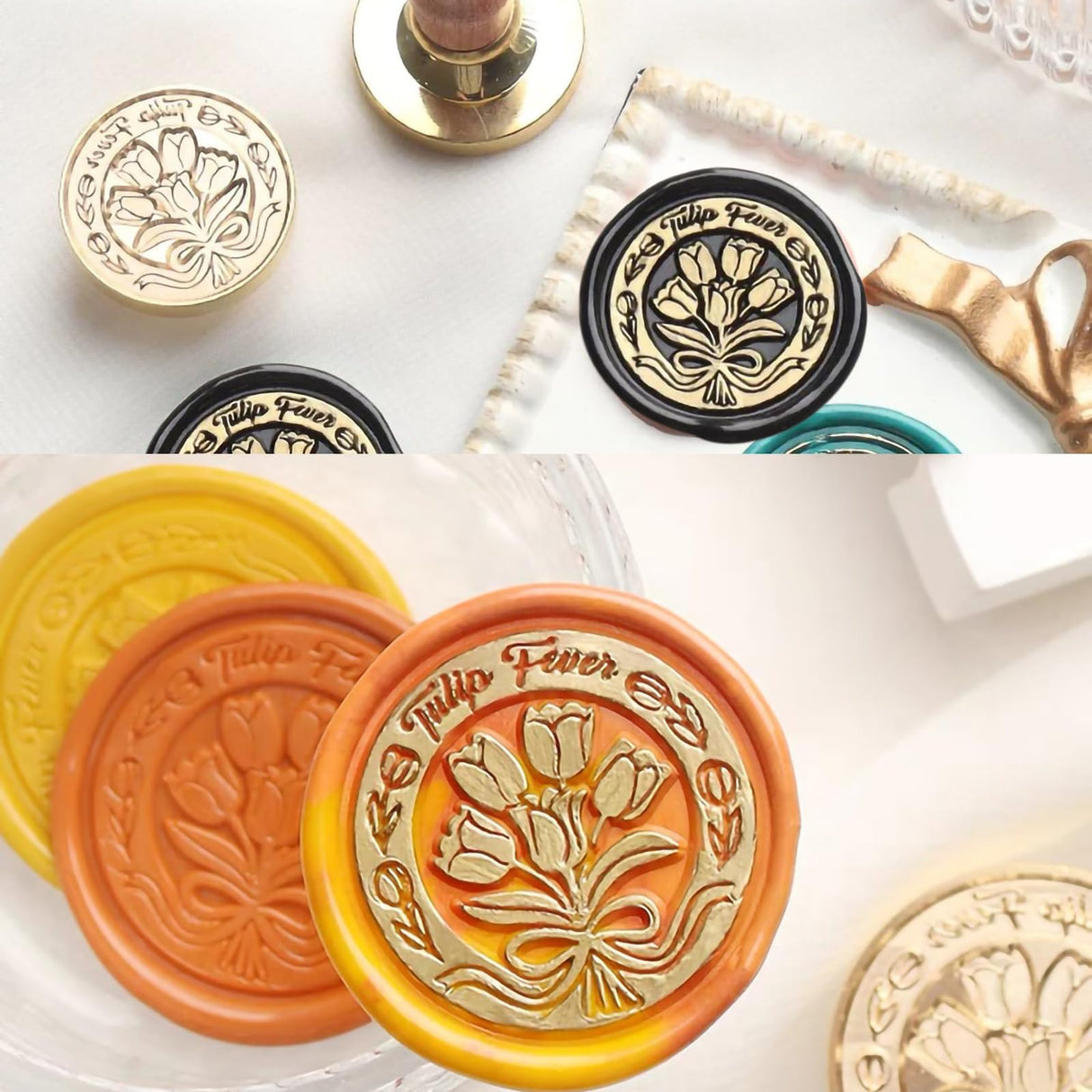 Wax Seal Kit, 24 Colors Wax Sealing Beads,Stamp, Spoon, Metallic Pen,Envelope,Candles for Wedding Birthday Gift and DIY Craft Xitalia