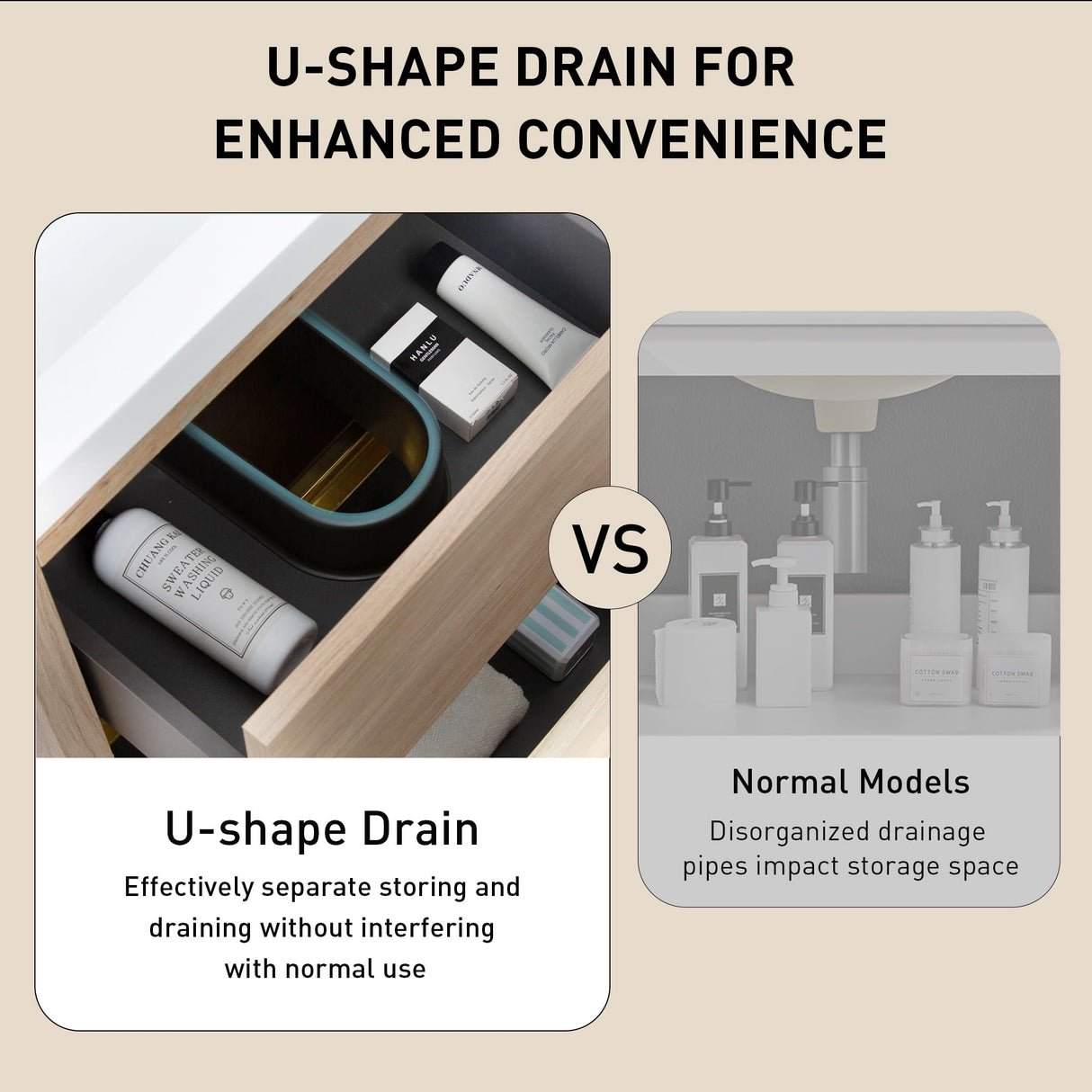 cieloshinerico 72 Inch Floating Bathroom Vanity with Double Sinks, Wall-Mounted Bathroom Storage Cabinet with Stone Resin Countertop and Soft Close Drawers, Natural Oak cieloshinerico