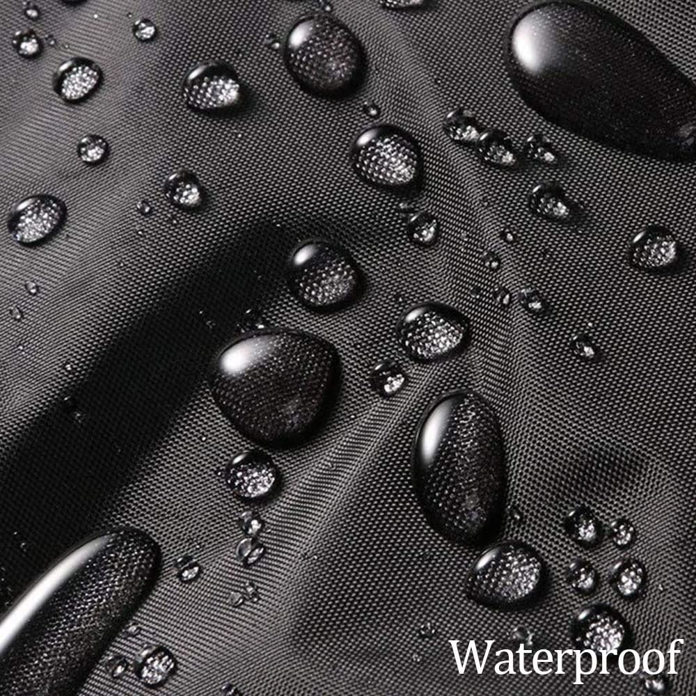 Izzybang Tall Outdoor Fireplace Cover Heavy Duty Waterproof 35.5 Inch Patio Wood Burning Fireplaces Cover Izzybang