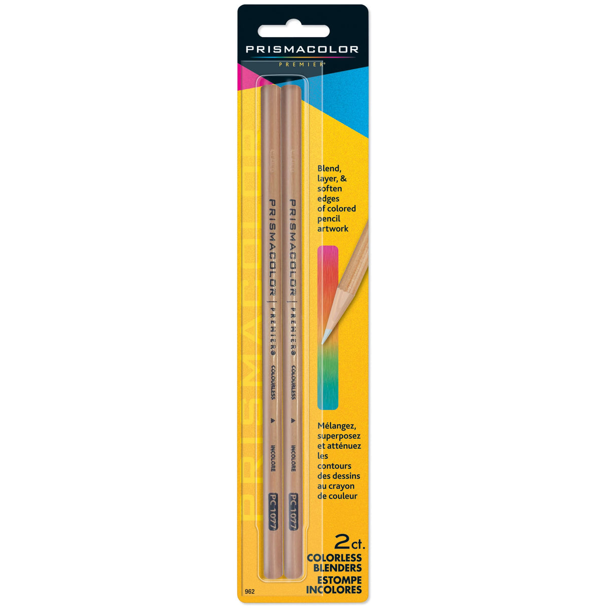 Prismacolor 962 Premier Colorless Blender Pencils, 2-Count Prismacolor