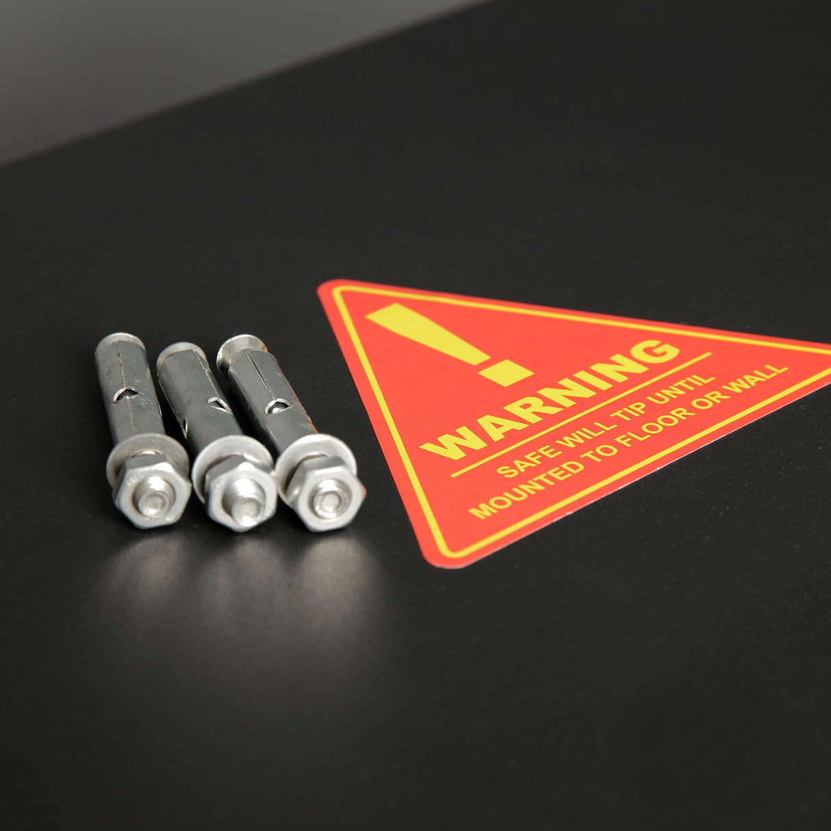 American Furniture Classics Model 900, 5 Gun Metal Security Cabinet with Separate Pistol/Ammo Area American Furniture Classics