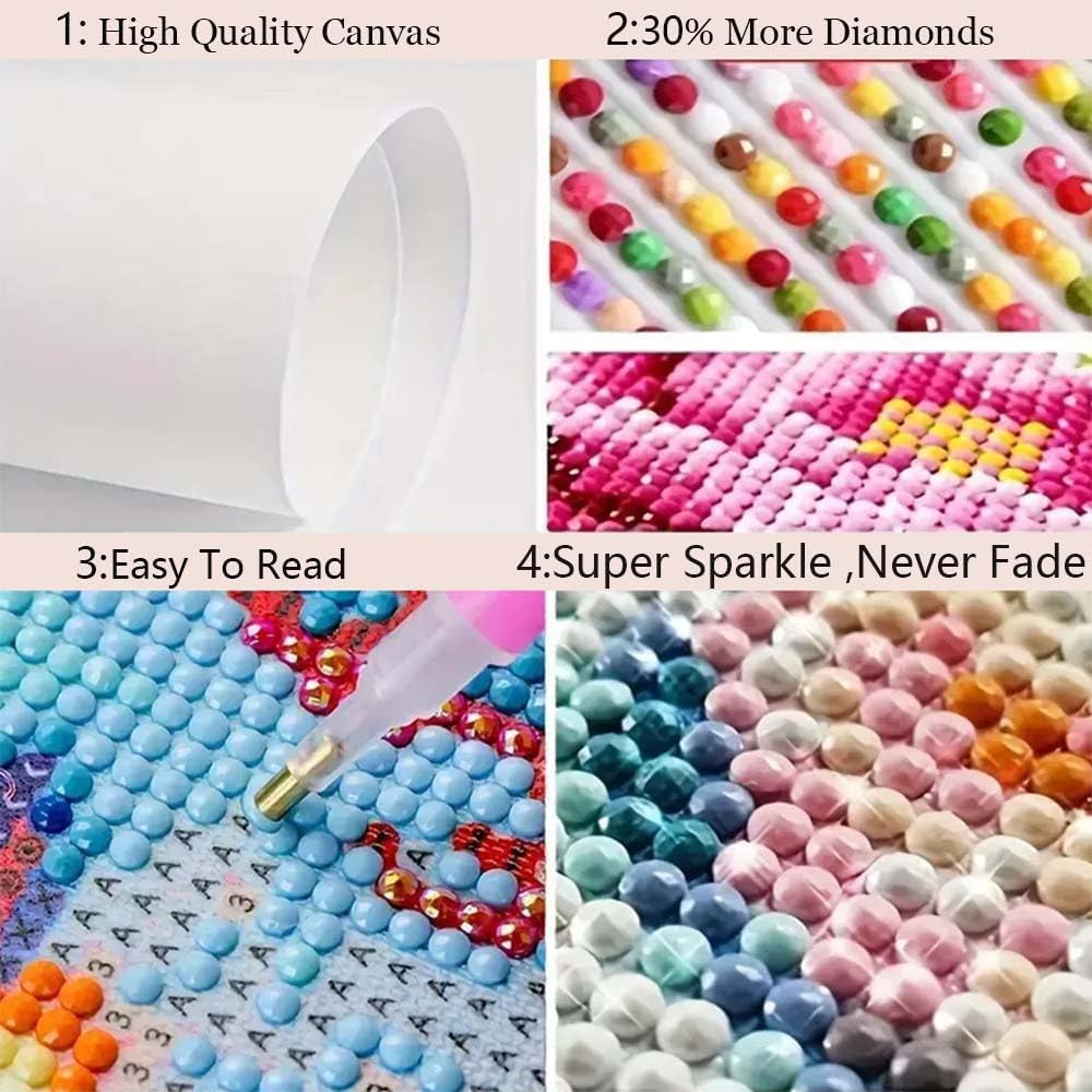 ZQEATRY Diamond Painting Kits for Adults Beginner,Butterfly On Book Page Diamond Art Kits,DIY 5D Full Drill Paint by Diamonds with Paintings Arts and Crafts for Home Decor 12 X 16Inch ZQEATRY