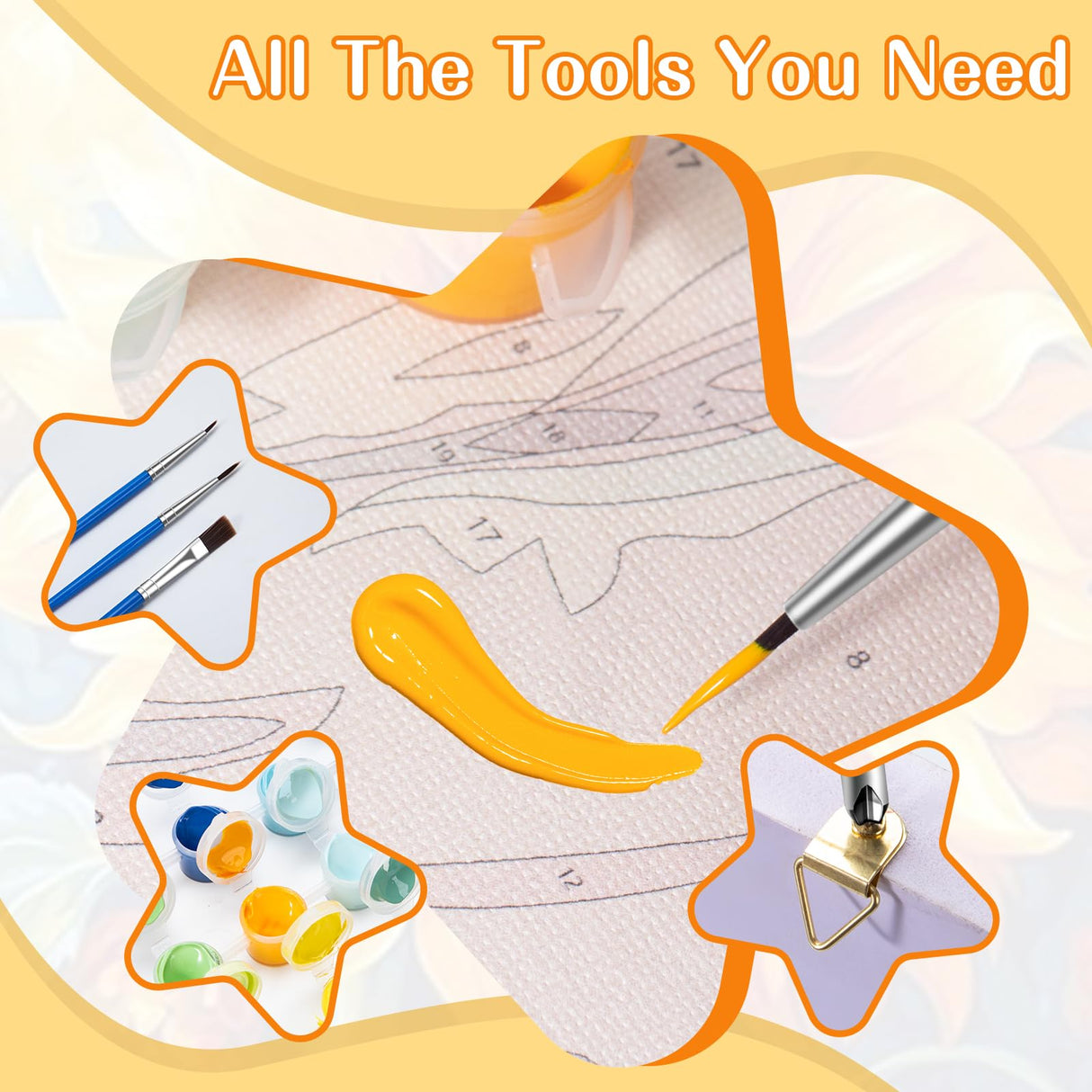 VNUIEHG Paint by Numbers Kit for Adults Texas Bluebonnets Wildflower Field Blooming Spring Sunset 16x20in DIY Color by Numbers Acrylic Paint No Framed Canvas Painting Kits for Beginner VNUIEHG