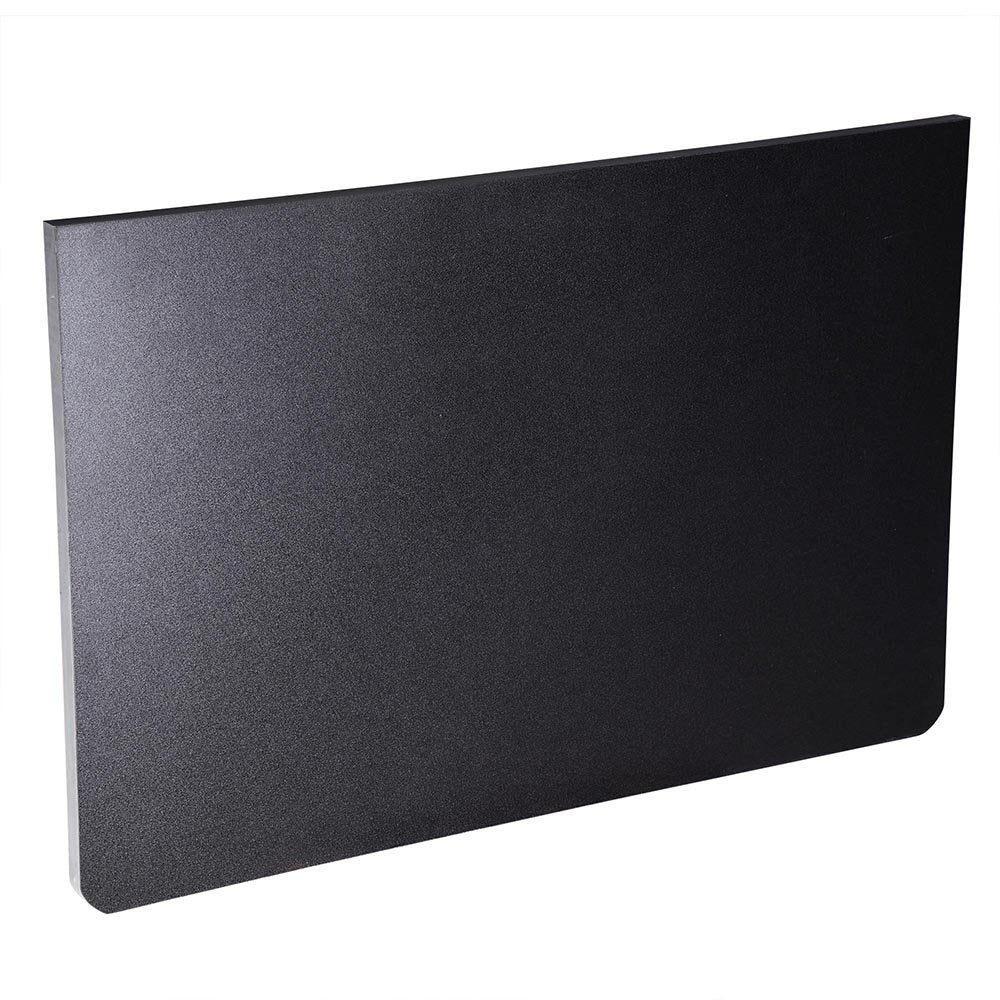 Yescom Wall Mounted Floating Folding Desk Wooden PC Dining Drop Leaf Table 24"x16" 50lbs Weight Capicity for Study Black Yescom