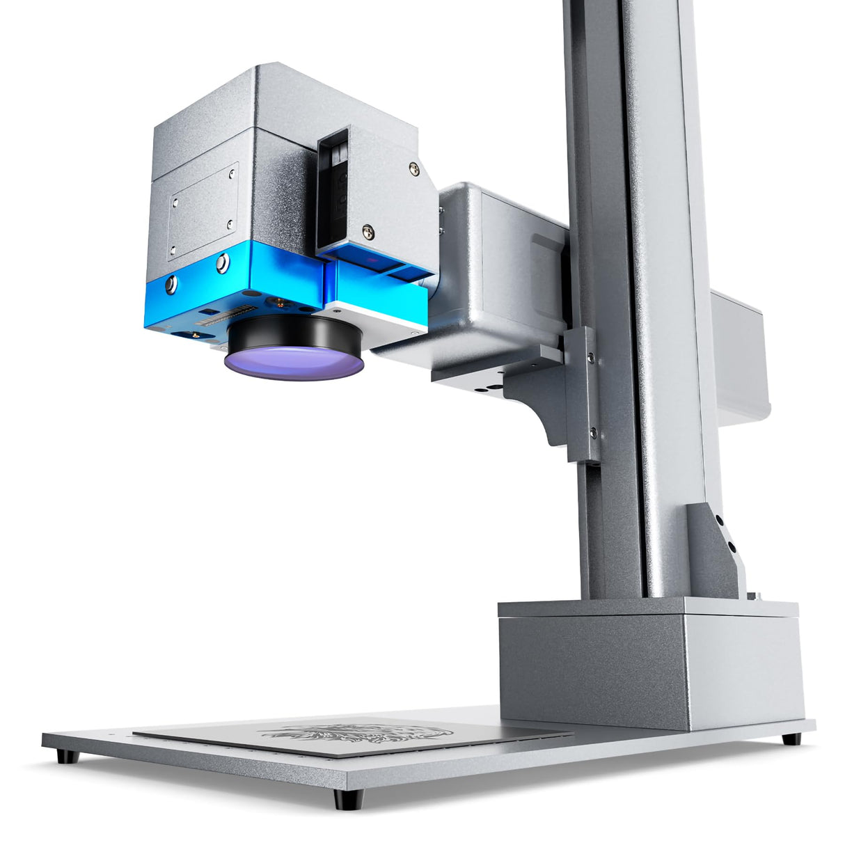 OMTech 50W Fiber Marking Machine with LightBurn, 7x7 Inch Fiber Laser Engraver for Metal Silver Gold Aluminum More, Fiber Laser Engraving Machine Marker Etcher with JPT Laser Source Autofocus Camera OMTech