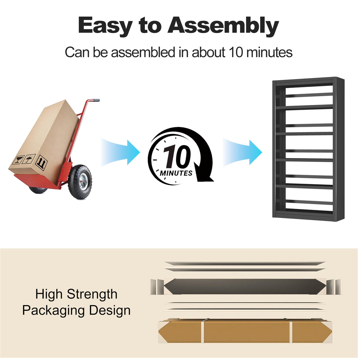 CBNTKI 5 Tier Metal Bookshelf,69'' Tall Heavy Duty Bookcase with Adjustable Shelves,Black Large Modern Bookshelves,Industrial Open Bookcases for Library,Office,Study Room,Living Room CBNTKI