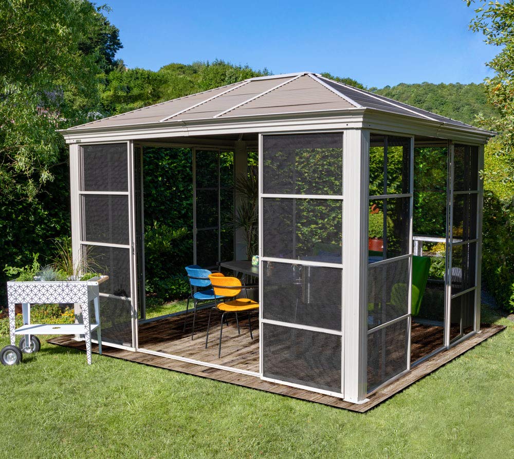 Sojag Striano 12 ft. x 14 ft. Gazebo Screen House Sojag
