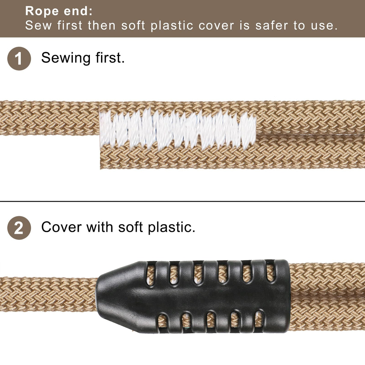 Dolibest Wooden Swing Seat, Outdoor Tree Swings for Adults and Kids, Comfortable and Non-Slip Swing Seat, Heavy Duty Steel Tubing Structure with Adjustable Rope, 58-80 inch, 500 LB Capacity Dolibest