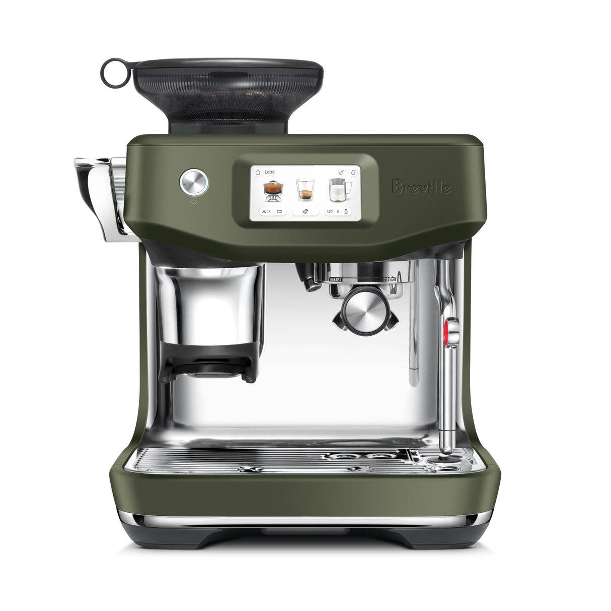 Breville Barista Touch Impress Espresso Machine BES881OLT, Olive Tapenade Breville