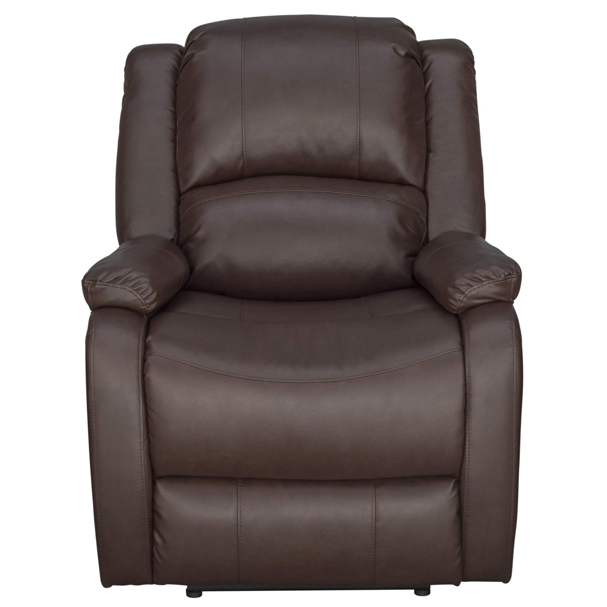 RecPro Charles Collection | 30" Powered Zero Wall Recliner | Wall Hugger Recliner | RV Living Room (Slideout) Chair | Mahogany, 1-Pack RecPro