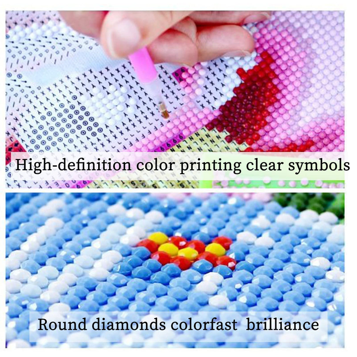 Toulideifaria Diamond Art 5D Diamond Painting Kit Gem Art Kits for Adults Wall Decoration Crafts 12x16inch(Cool Girl) Toulideifaria