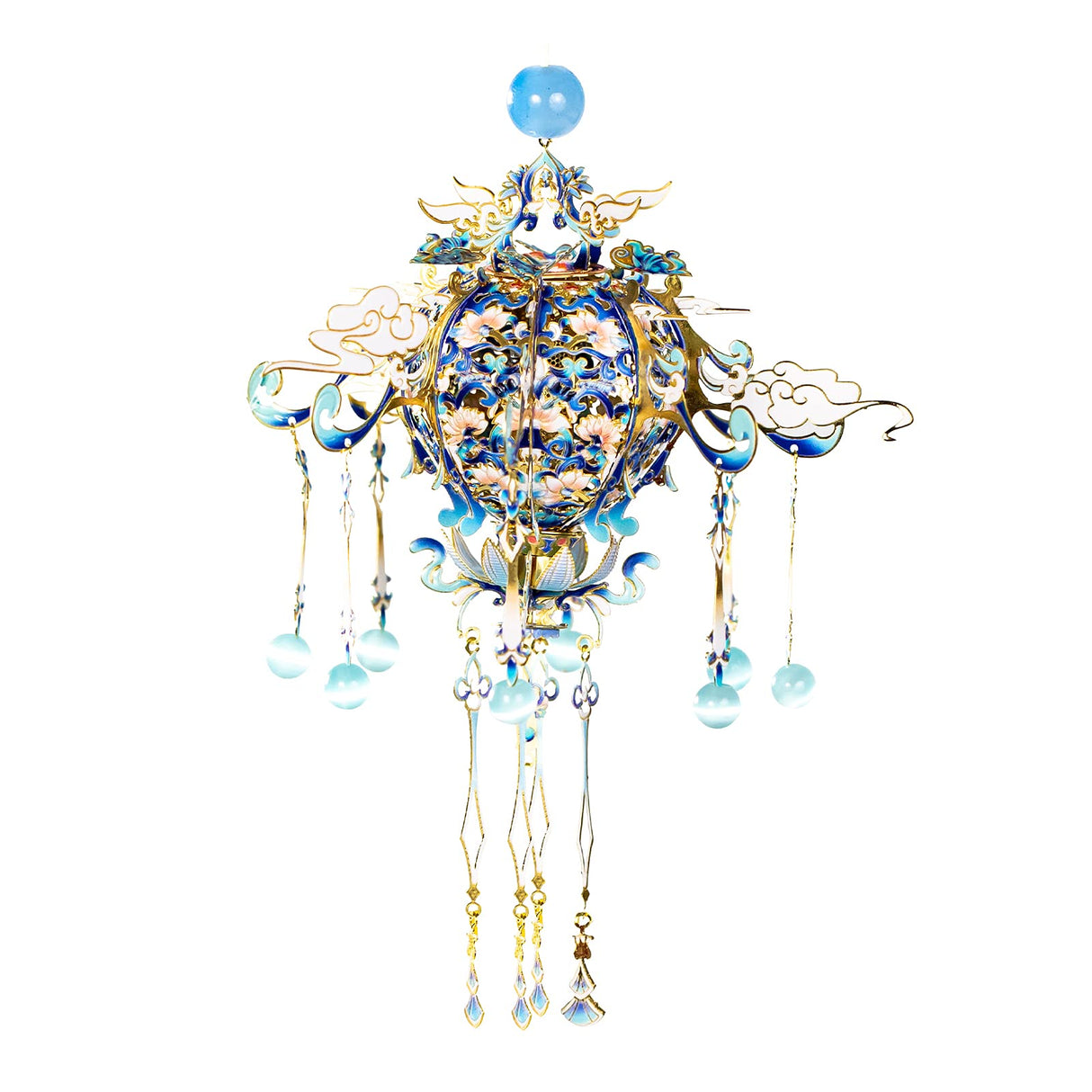 MU 3D Metal Puzzles Model Kits Building for Adult to Build Scented Sachet A, Ancient Palace Miniature Assembling, Birthday DIY Gifts and Home Decor MU