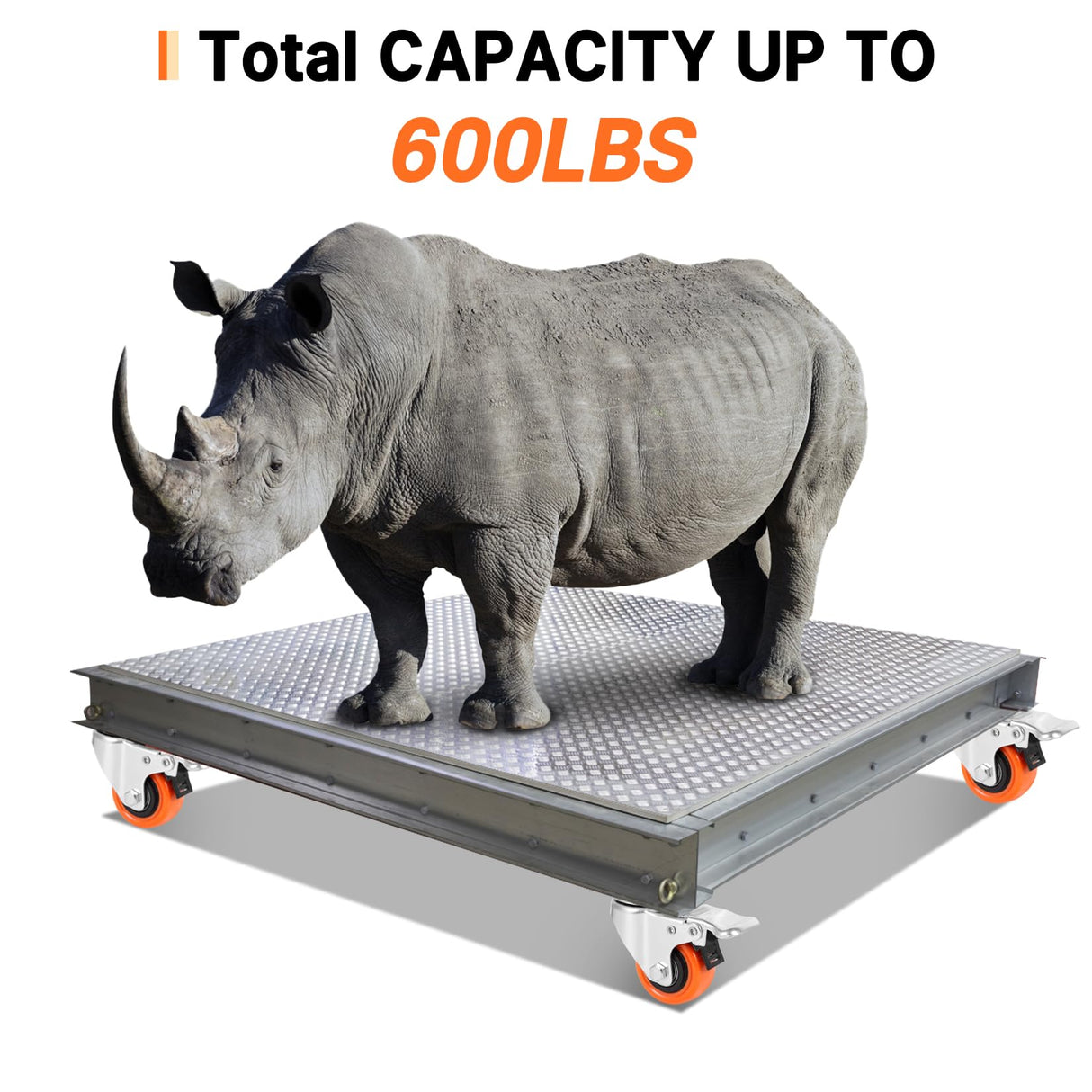 WBD 2" Plate Caster Wheels Set of 8, Heavy Duty Casters with Brake, 1200 Lbs, Safety Dual Locking, Industrial Swivel Top Plate Casters Wheels for Furniture, Carts (Screws and Screwdriver) W B D WEIBIDA