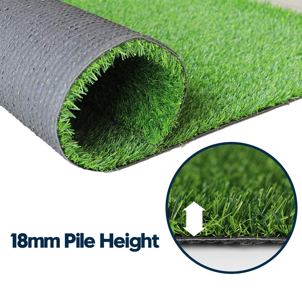 Artificial Grass Turf Lawn-5FTX10FT, 0.7" Indoor Outdoor Garden Lawn Landscape Synthetic Grass Mat Fake Grass Rug Goasis Lawn