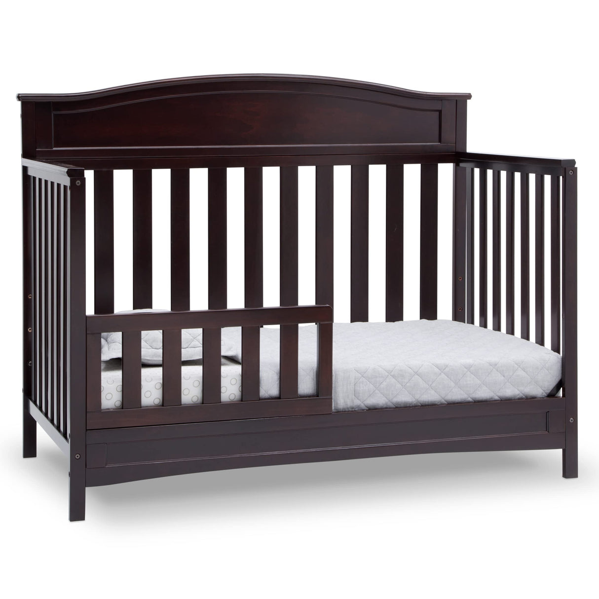 Delta Children Emery 4-in-1 Convertible Baby Crib - Greenguard Gold Certified, Dark Chocolate Delta Children