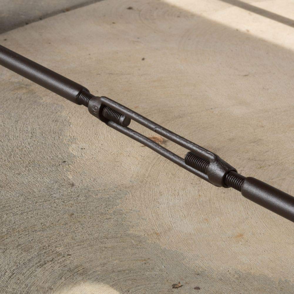 Christopher Knight Home Countryside Inn Acacia Wood Dining Set, 3-Pcs Set, Teak Finish GDFStudio