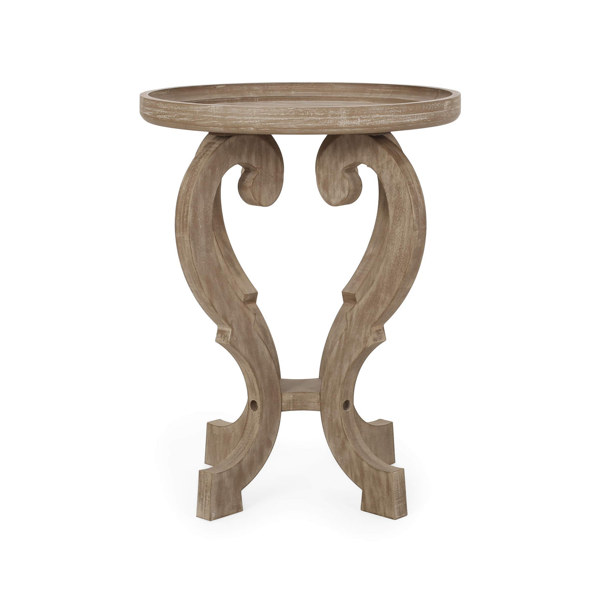 Christopher Knight Home Eleanor French Country Accent Table with Round Top, Natural Christopher Knight Home