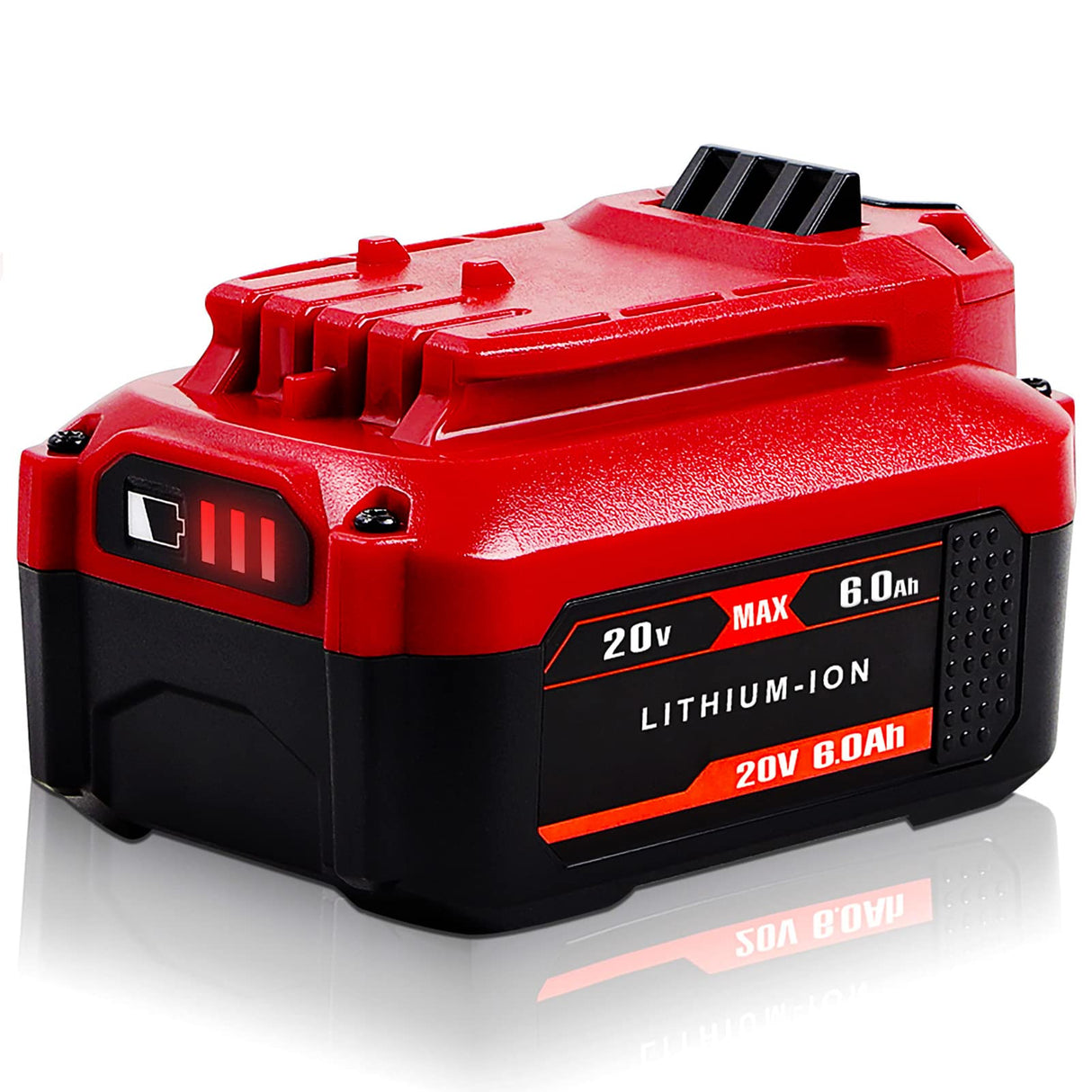 TenHutt 【Upgrade】 20V 6.0Ah Replacement Battery for Craftsman 20V Battery V20 Lithium Ion Battery for CMCB205 CMCB204 CMCB206 CMCB202 CMCB201 20V Cordless Power Tools TenHutt