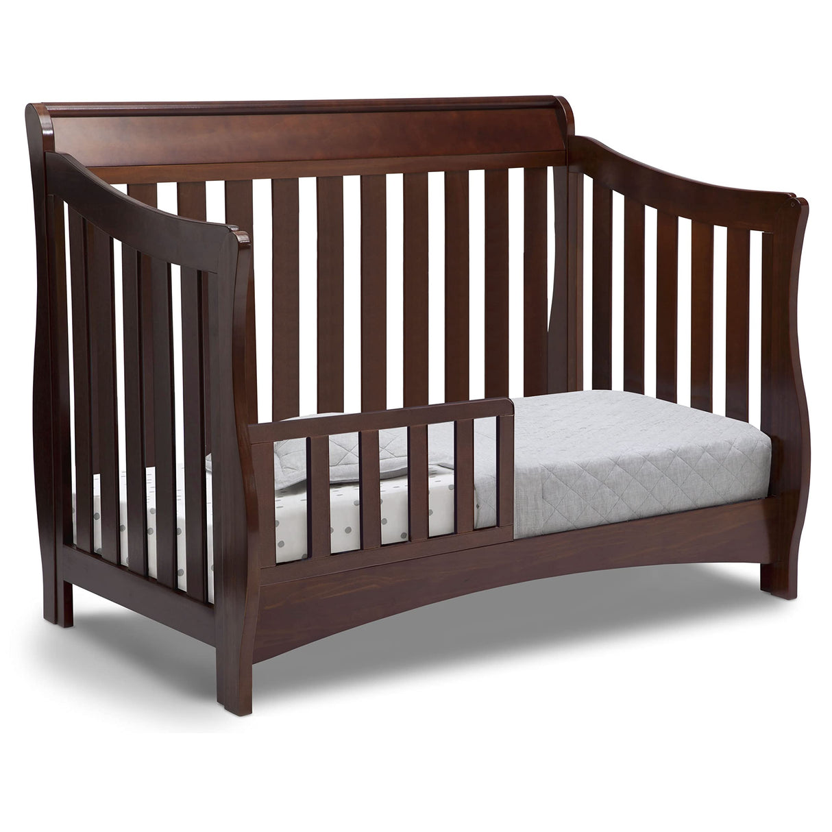 Delta Children Bentley S Series 4-in-1 Convertible Baby Crib, Chocolate Delta Children