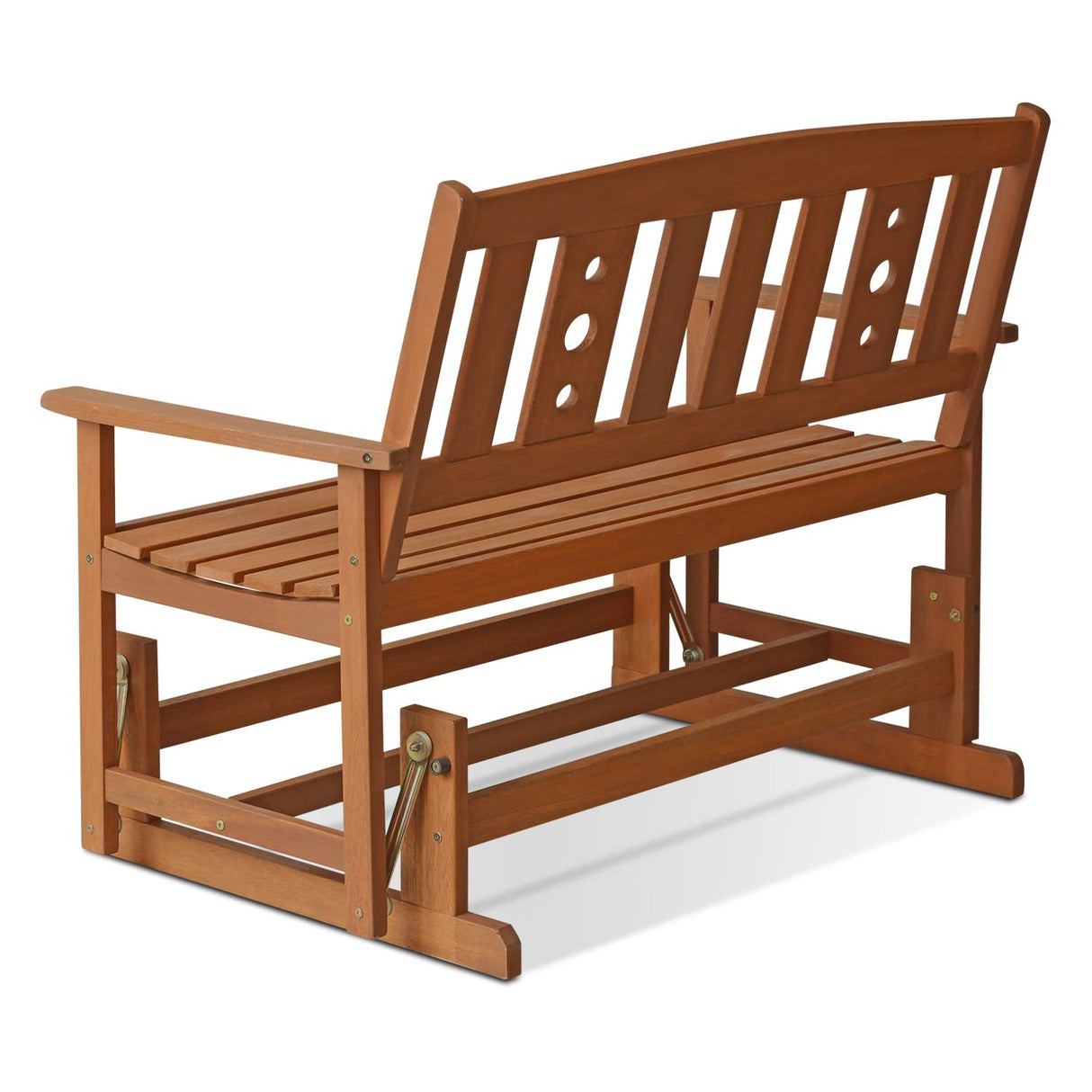 FURINNO FG17485 Tioman Outdoor Hardwood New Mexico Glider Furinno