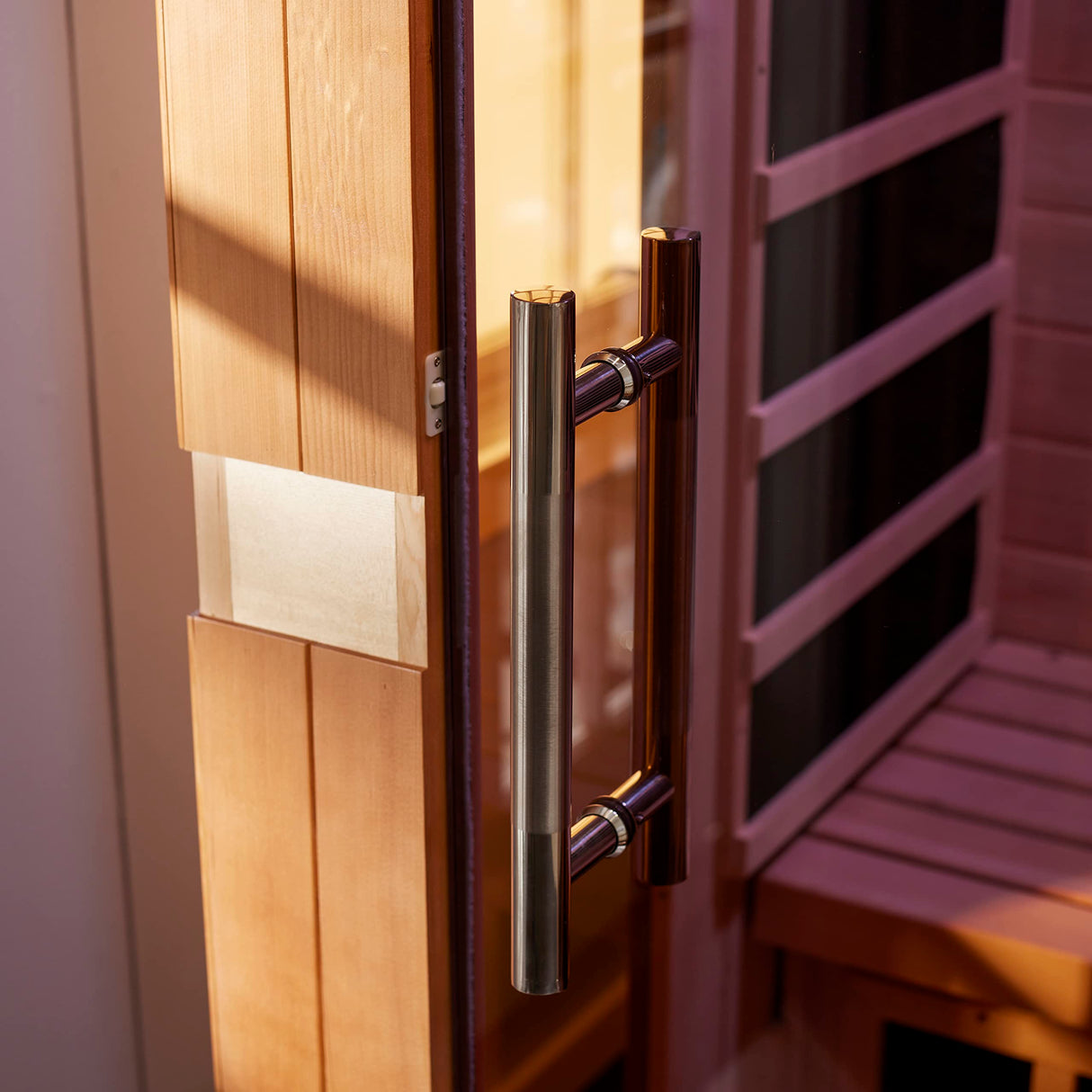 Dynamic Saunas Venice 2-Person Low EMF (Under 8 MG) FAR Infrared Sauna, Curb Side Delivery New DYNAMIC SAUNAS