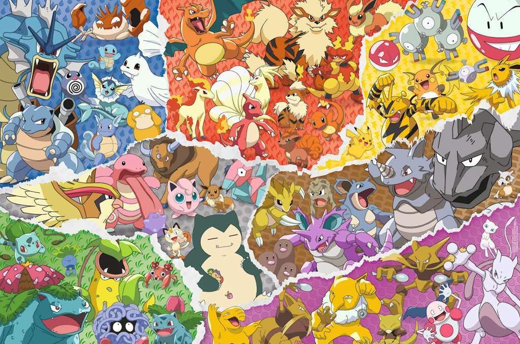 Ravensburger Pokemon 5000 Piece Jigsaw Puzzle for Adults & Kids Age 12 Years Up, Yellow Ravensburger