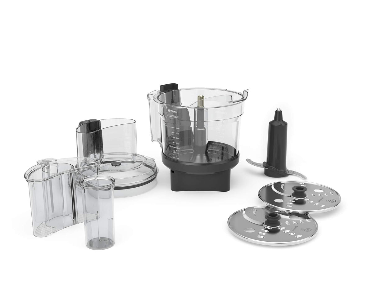 Vitamix 12-Cup Food Processor Attachment with SELF-DETECT™, Compatible with Ascent and Venturist Series, Black Vitamix