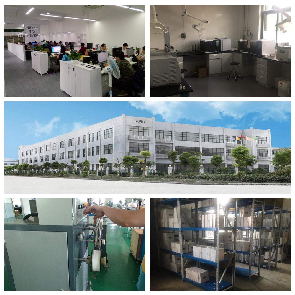 LeoPlas POM Filament 1.75mm 1kg for 3D Printing Supplies Printer Consumables (Black) QWERTYUIOP