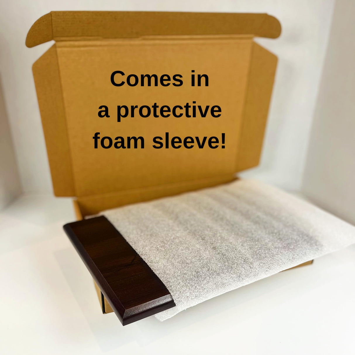 Finished Wood Plaque Blank, Perfect for Crafts, Multiple Sizes and Materials, Engravable Wooden Plaques (Cherry Finish, 9x12 inch) Generic