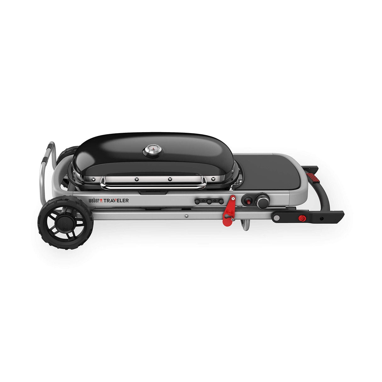 Weber Traveler Portable Gas Grill, Black Weber