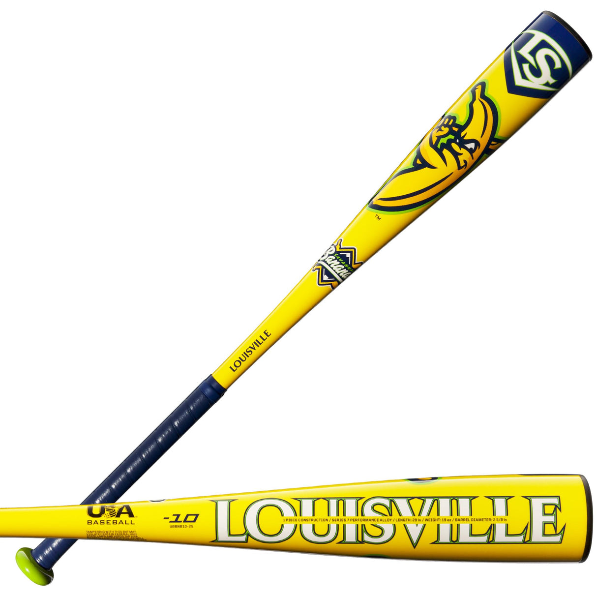 Louisville Slugger 2025 Savannah Bananas (-10) USA Baseball Bat - 29"/19 oz Louisville Slugger