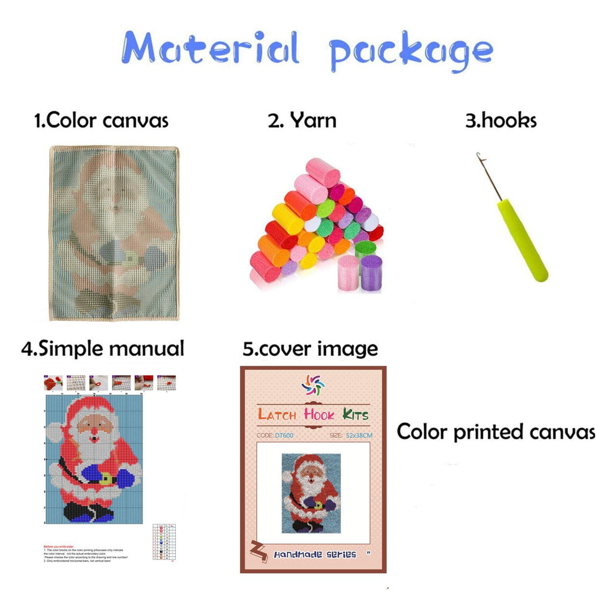 Landscape of Sunset Mountain Tree Latch Hook Rug Kit for Adults DIY Carpet Cushion with Printed Canvas Crochet Yarn Craft Hook and Latch Tapestry for Home Decor Pets Warm Pads 60x40cm(2) Generic