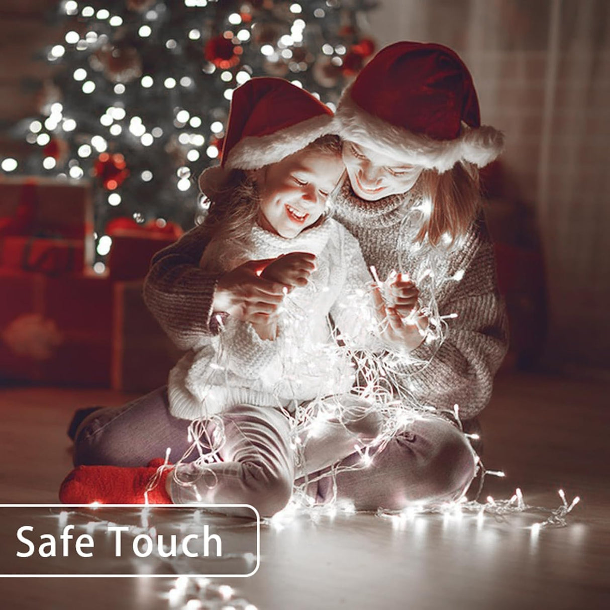 403 FT 1000 LED Christmas Lights Outdoor Decorations Super Long Fairy Lights Waterproof 8 Modes Timer Clear Wire String Lights for Outside House Tree Patio Yard Wedding Party Holiday-Cool White JXLEDAYY