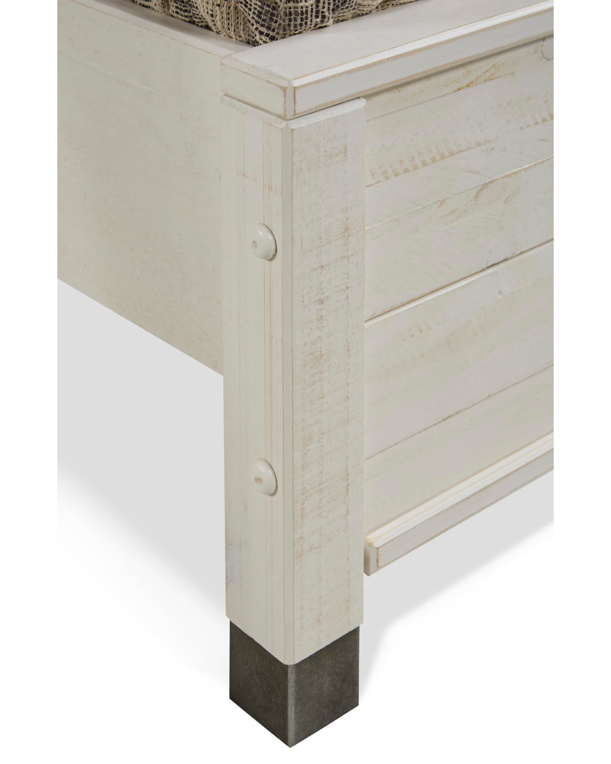 Camaflexi Baja Platform Bed, King Size, White Camaflexi