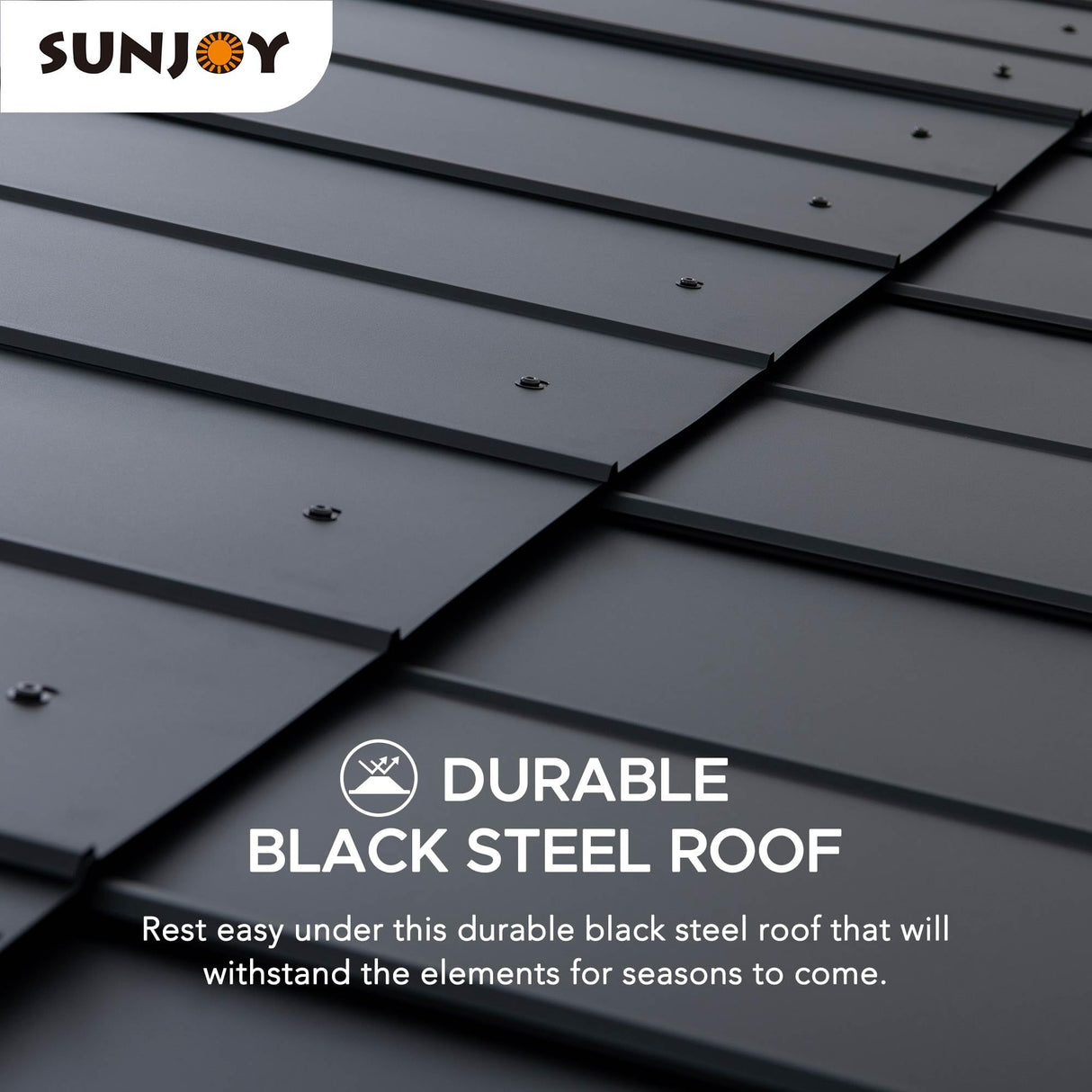 Sunjoy Wooden Grill Gazebo 10 ft. x 12 ft. Outdoor Cedar Frame BBQ Gazebo, Backyard Hot Tub Gazebo with Metal Hardtop Roof, Exclusive PowerPort and Bar Shelves Sunjoy