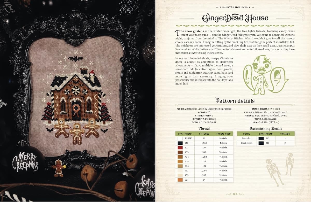 Witchy Stitching: 25 Patterns to Haunt Your Home WoodArtSupply