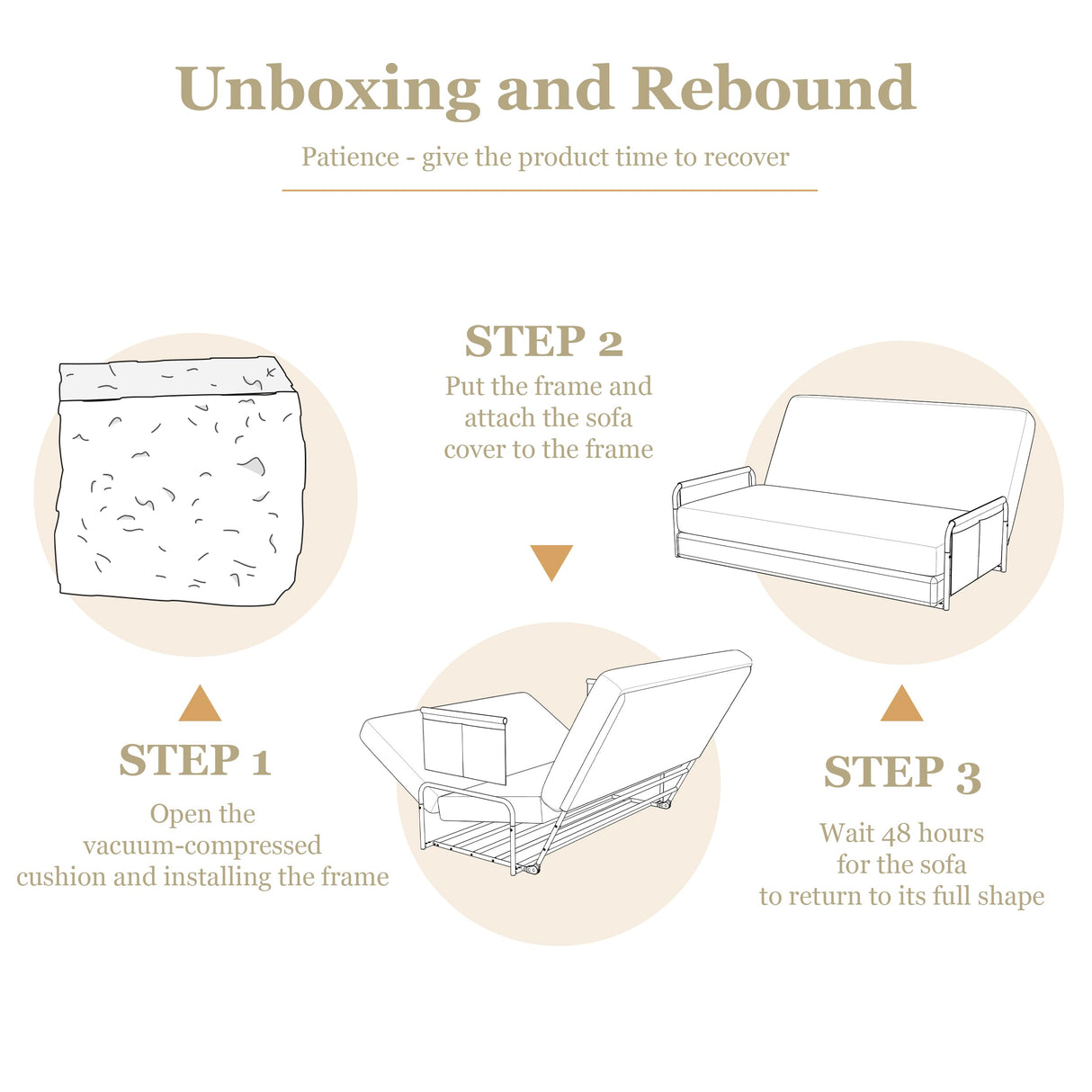 YOSHOOT Lazy Floor Sofa Convertible Bean Bag Sofa Bed Couch, 5-Position Foldable Sleeper Chair with Armrest, Ideal for Reading & Gaming YOSHOOT