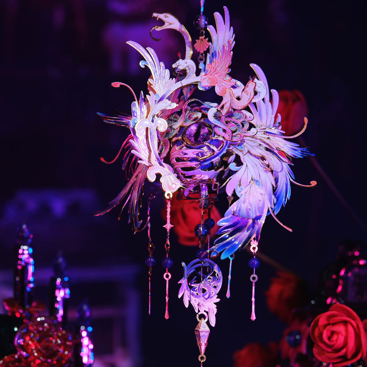 MU 3D Metal Puzzles Model Kits for Adults Building The Eye of Medusa, Wedjat-Eyes Ancient Myths Magic Power DIY Sets, Dad Birthday Gift Fathers Day New Year Xmas Gifts MU