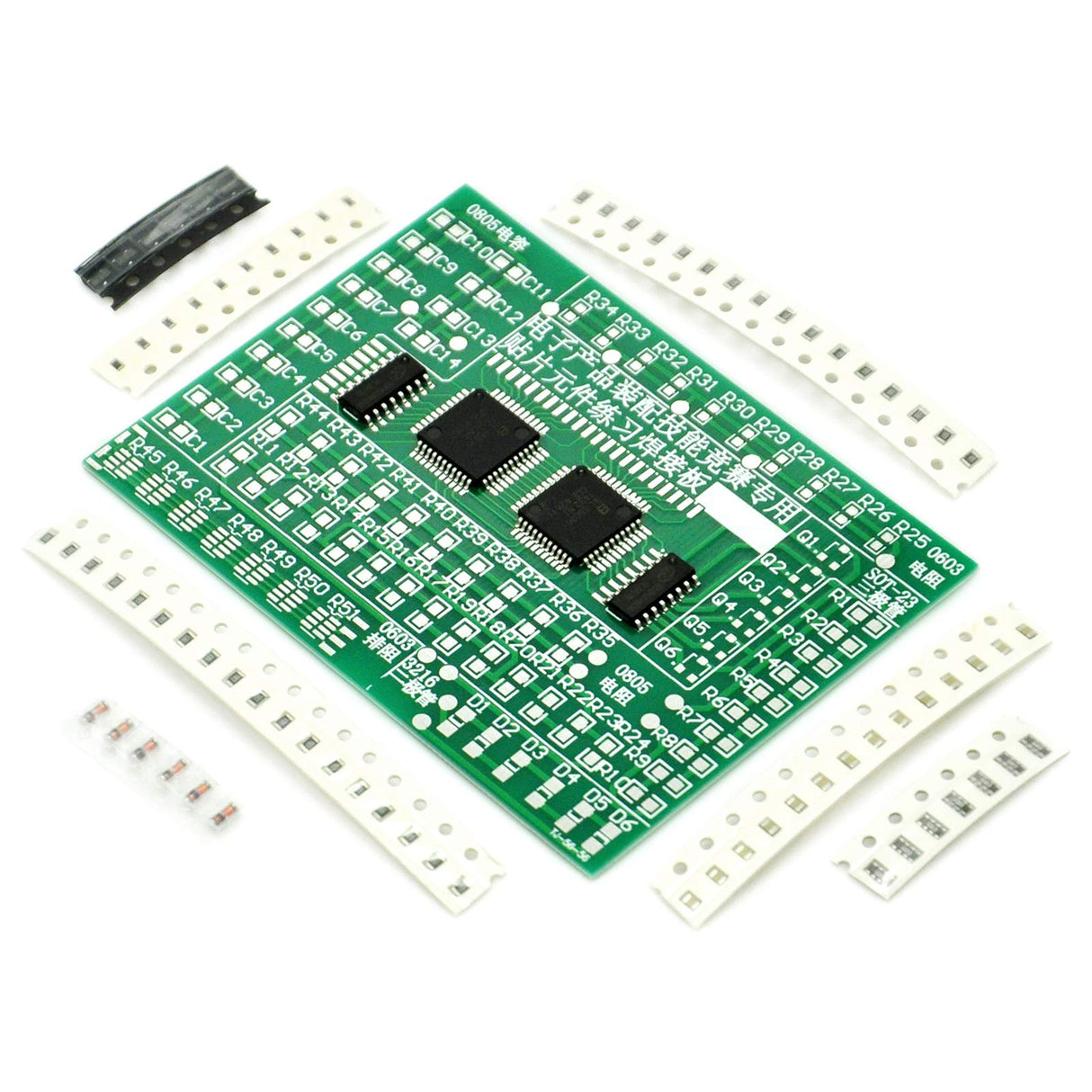 Gikfun DIY SMD/SMT Components Practice Board Soldering Skill Training Kit AE1173 Gikfun
