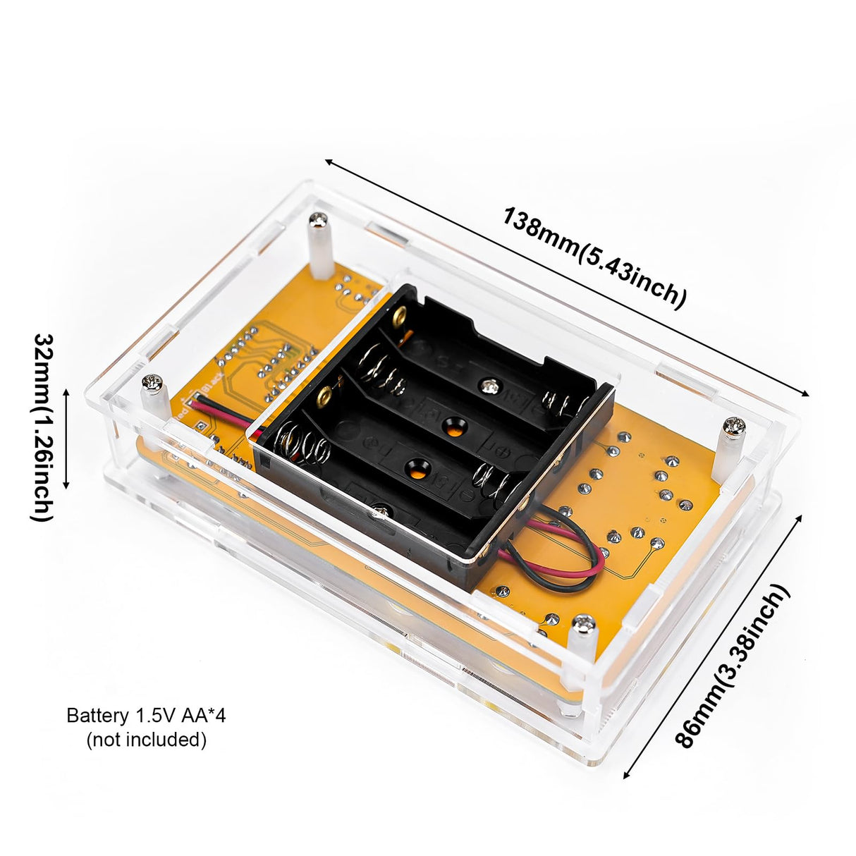 LEPANDA DIY Game Console, Soldering Project Kit, Electronics Solder Practice Kit, Designed for Students, Great STEM Project and Gift LEPANDA