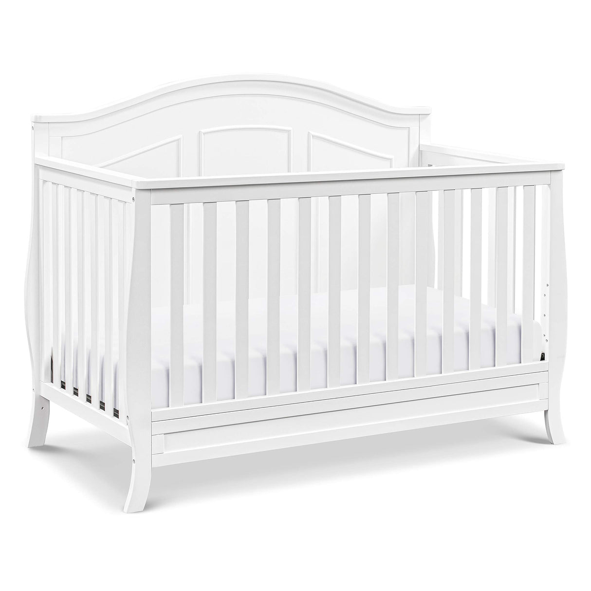 DaVinci Emmett 4-in-1 Convertible Crib in White, Greenguard Gold Certified DaVinci