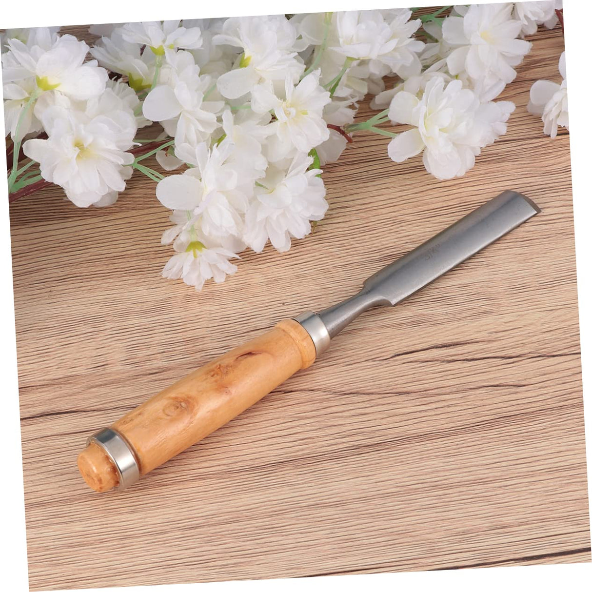 Gadpiparty 1pc Hand Chisel Carving Tools Woodworking Wood Carving Gouges Wood Carving Tool Wood Chisel Sharpening Wood Handle Radial Gouge Electrical Tools Power Tools Bamboo Lathe Shovel Gadpiparty