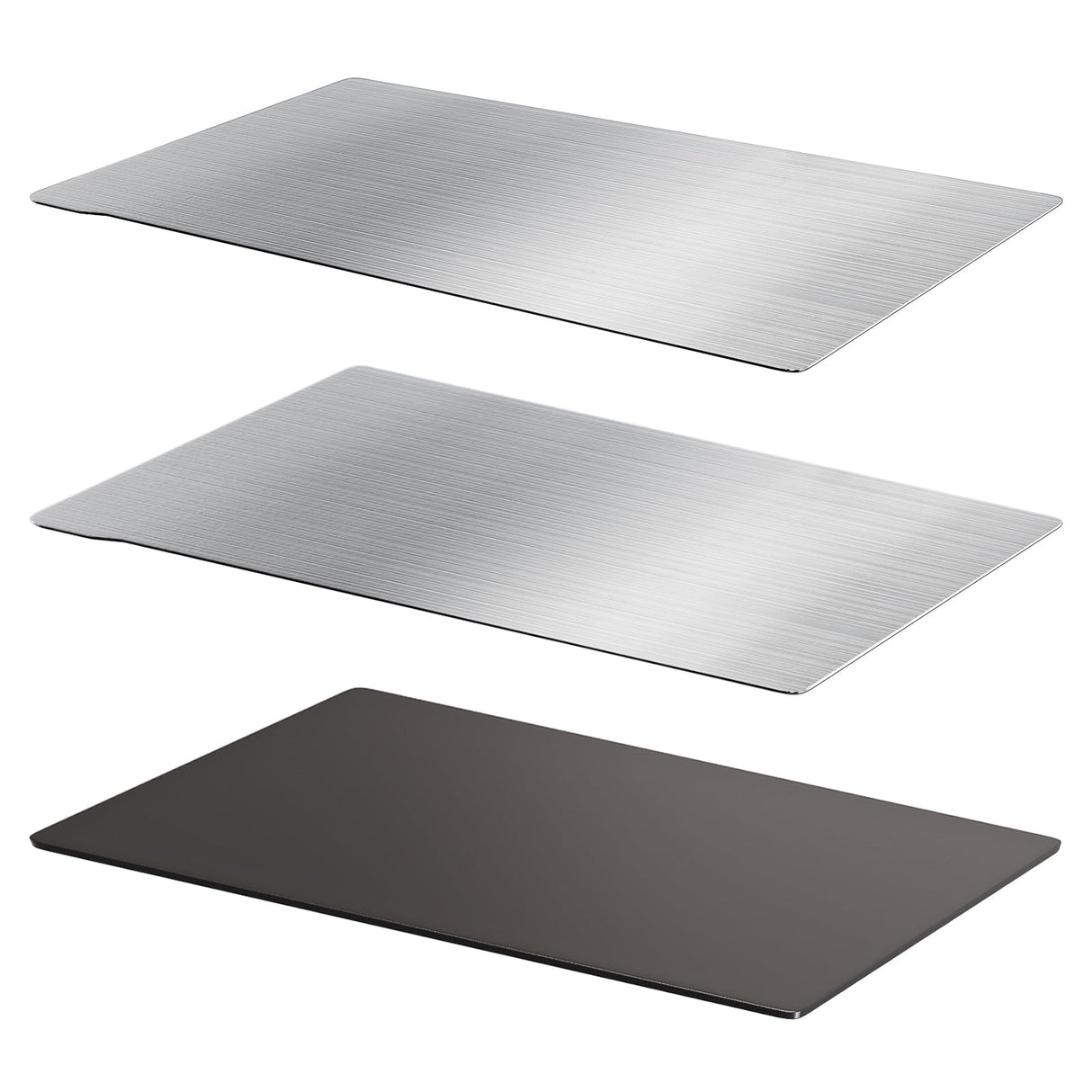 TMYPN Resin 3D Printer Build Plate for Phrozen Sonic XL 4K / Sonic Mighty 4K, 2pcs Flexible Spring Steel Sheet and 1pcs Magnetic Base for 200 x 125mm 3D Printer Platform TMYPN