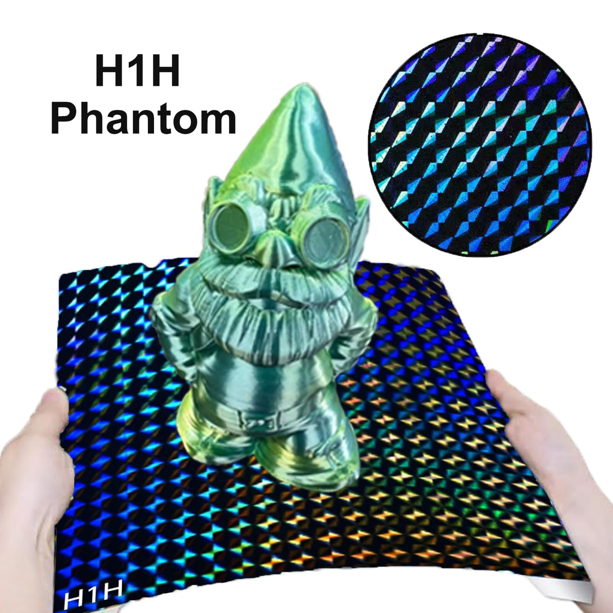 RETUXEP H1H 3D Printer Platform K1 K1C Sheet 235x235m,Smooth H1H Build Plate Spring Steel Print Bed (no Magnetic Base) for Creality K1/K1C/Ender 5 S1/Ender 3 S1 Pro/Ender 3 S1/Ender V3 KE/Ender3 V3 SE RETUXEP