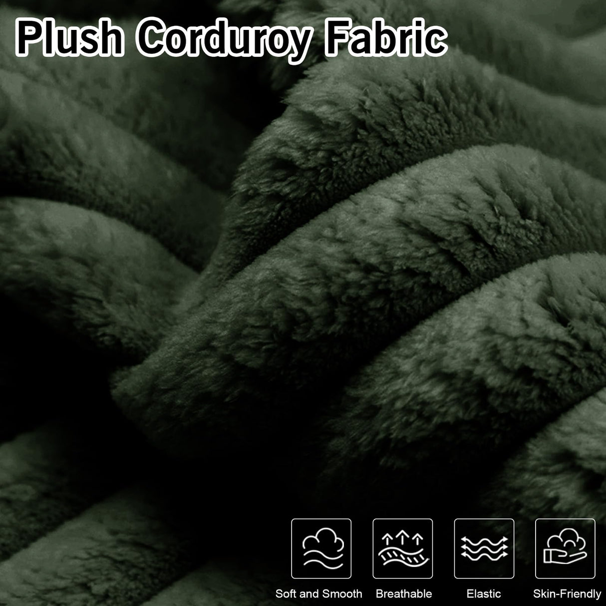 123" U-Shaped Modular sectional Sofa, Two L-Shape Chaise with 2 Cloud Couch sectional with Two Pillows, couches for Living Room(Green) MYINDA