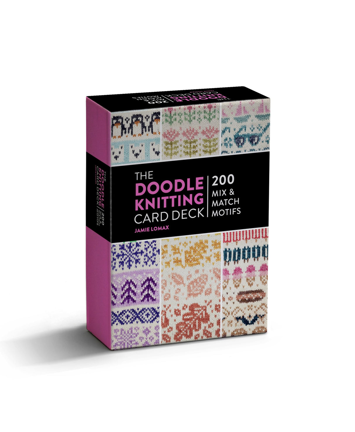The Doodle Knitting Card Deck: 200 mix and match motifs WoodArtSupply