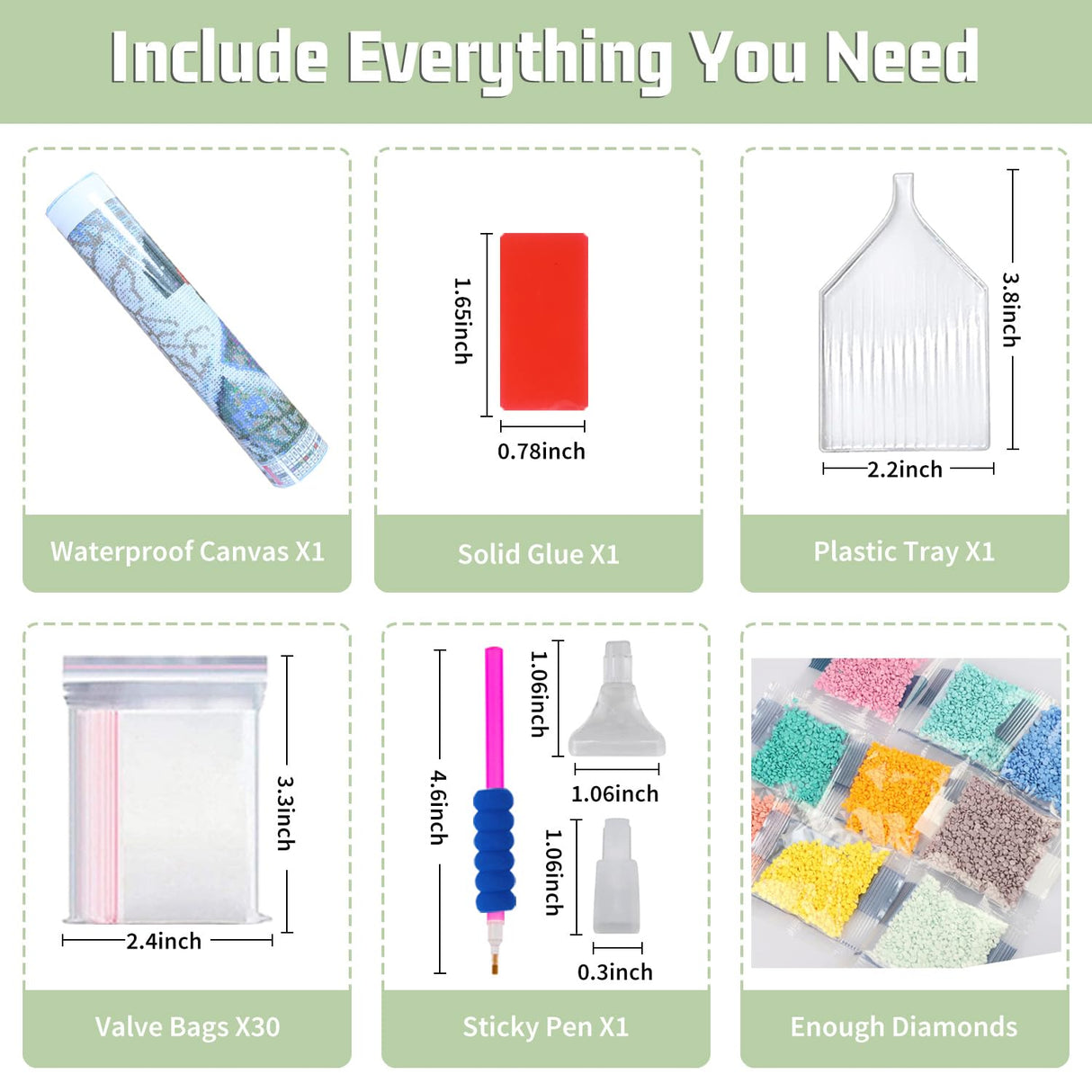 Horse Diamond Painting Kits for Adults, Diamond Art Kits for Adults, DIY 5D Diamond Painting Kits for Beginners Home Wall Decor 14x14inch Mandun