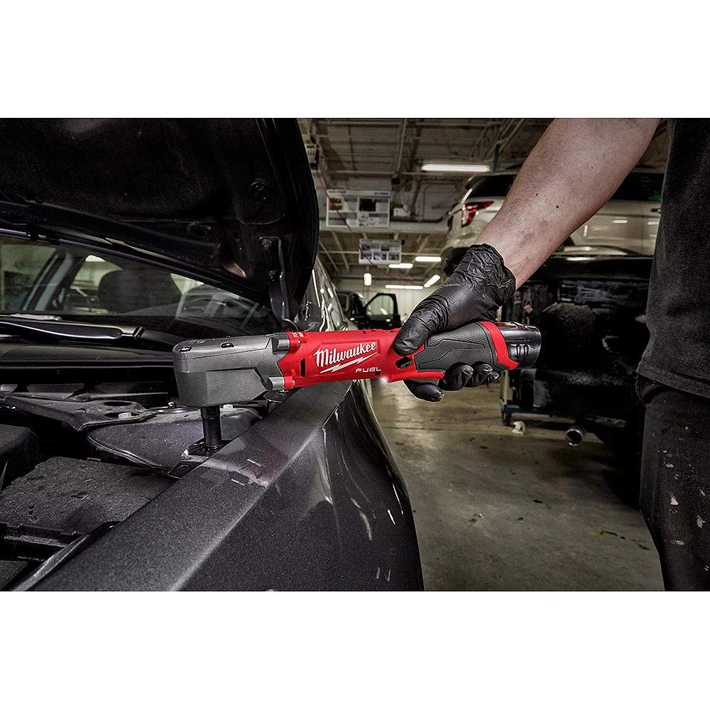 Milwaukee 2565-20 M12 FUEL Lithium-Ion 1/2 in. Cordless Right Angle Impact Wrench with Friction Ring (Tool Only) Milwaukee