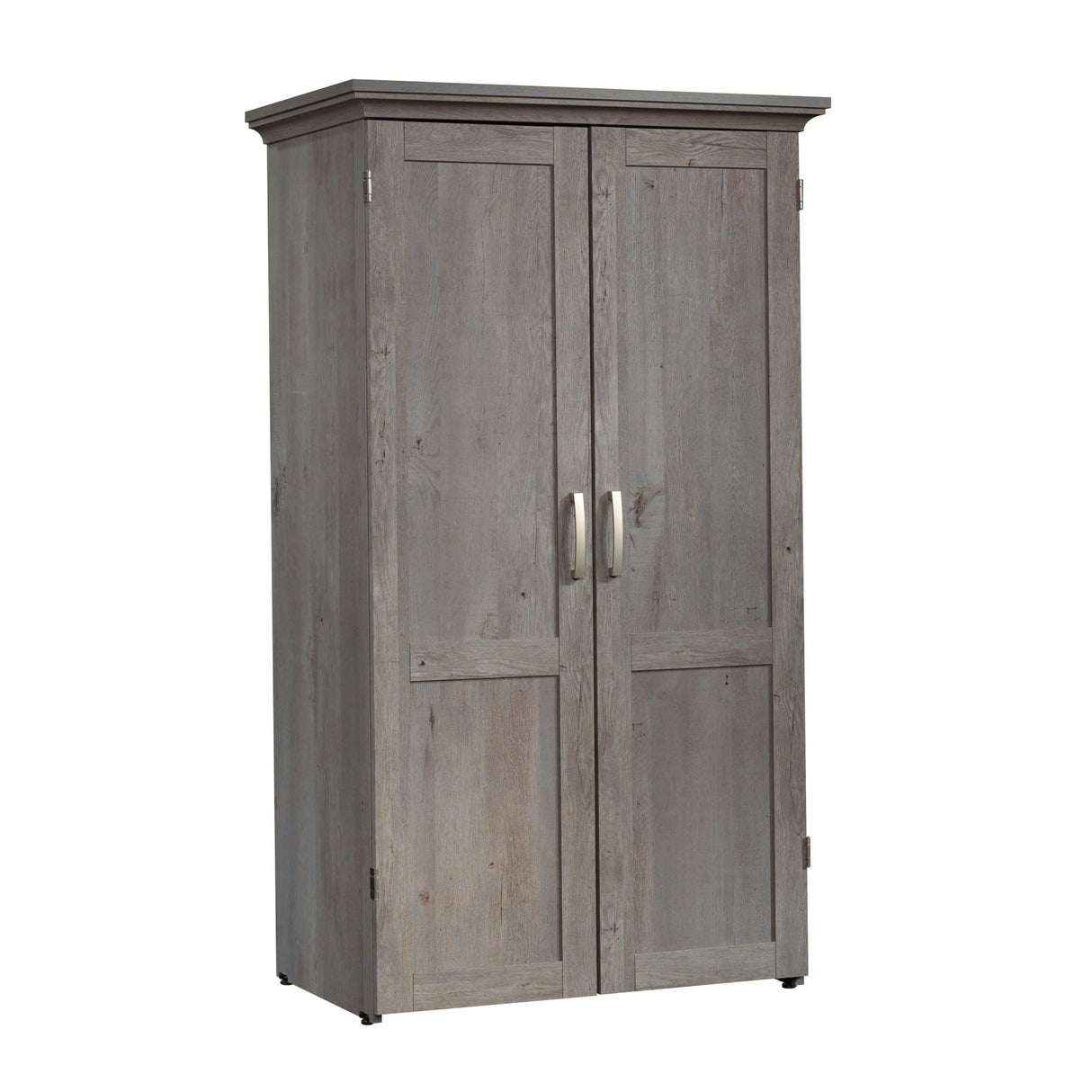 Sauder Miscellaneous Storage Craft & Sewing Armoire, L: 35.112" x W: 21.81" x H: 61.58", Mystic Oak Sauder